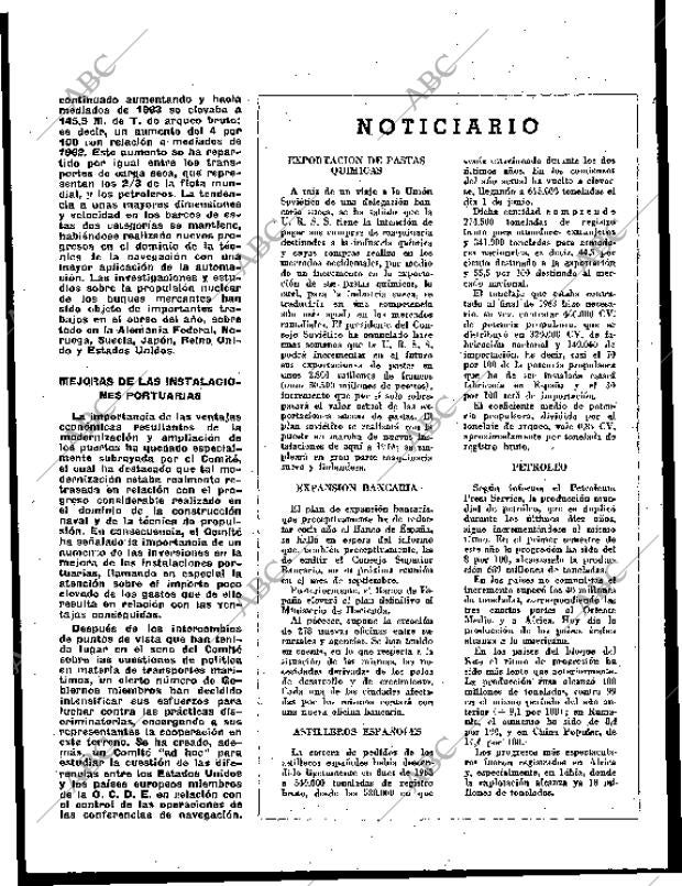 BLANCO Y NEGRO MADRID 12-09-1964 página 121