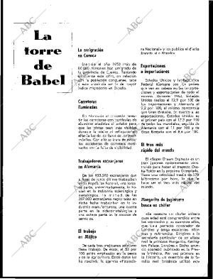 BLANCO Y NEGRO MADRID 12-09-1964 página 74