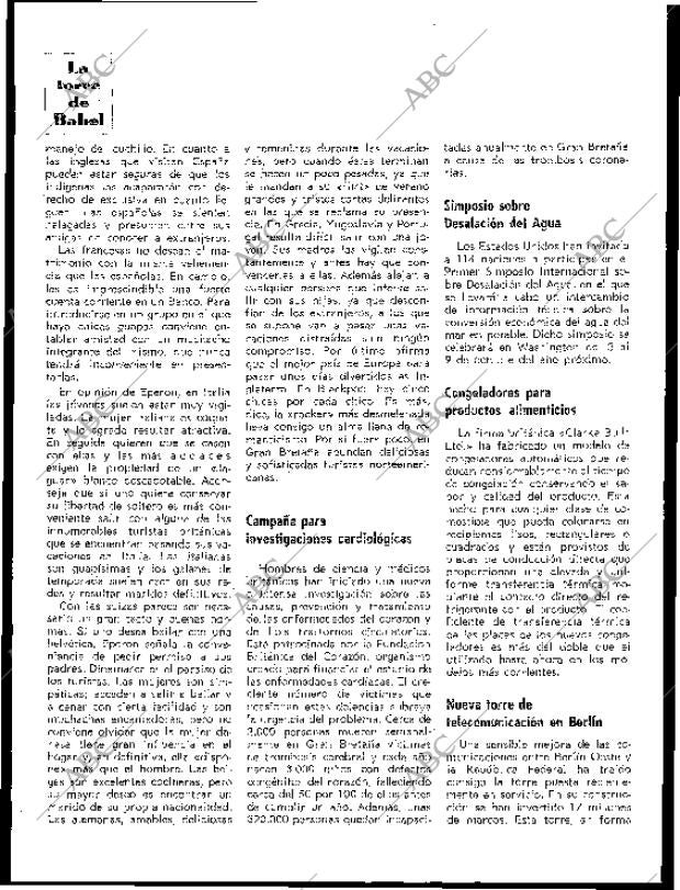 BLANCO Y NEGRO MADRID 12-09-1964 página 76