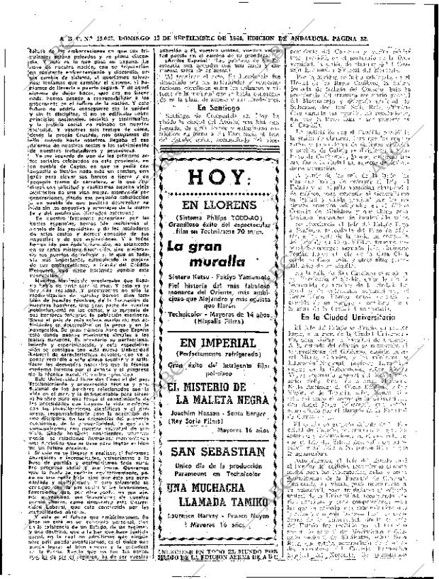 ABC SEVILLA 13-09-1964 página 32