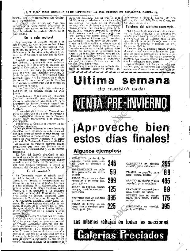 ABC SEVILLA 13-09-1964 página 33