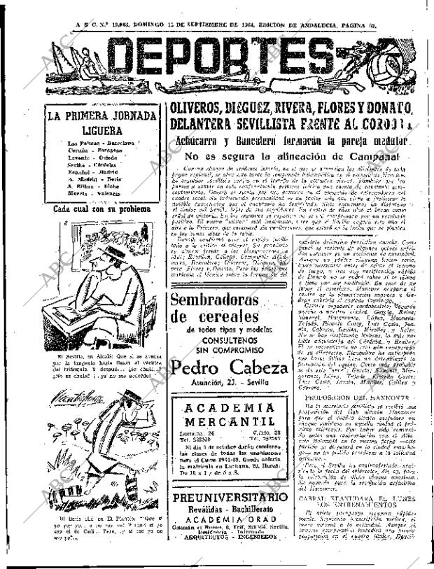 ABC SEVILLA 13-09-1964 página 63