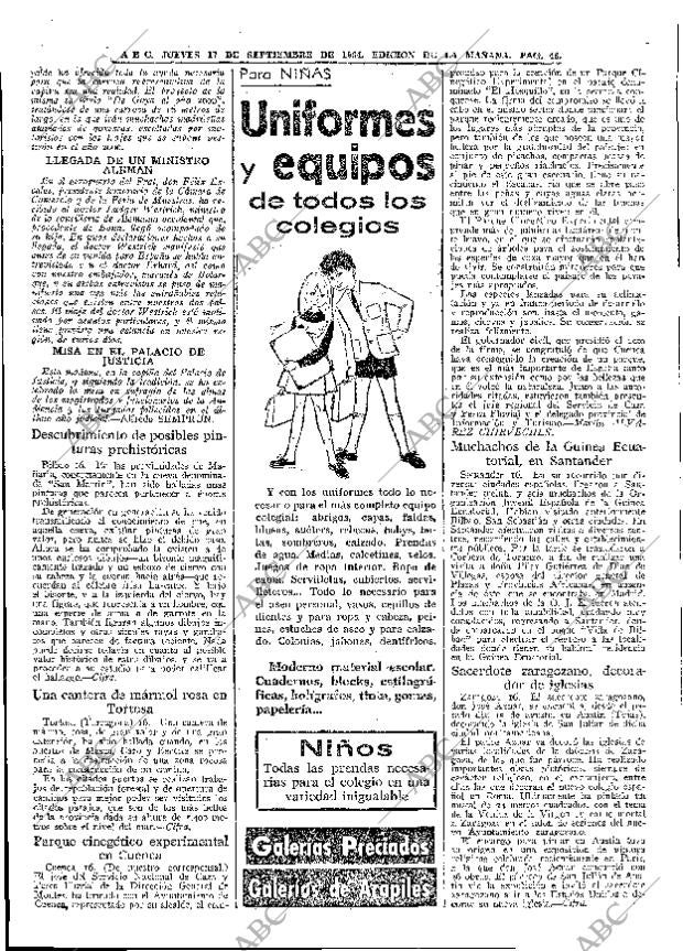 ABC MADRID 17-09-1964 página 46