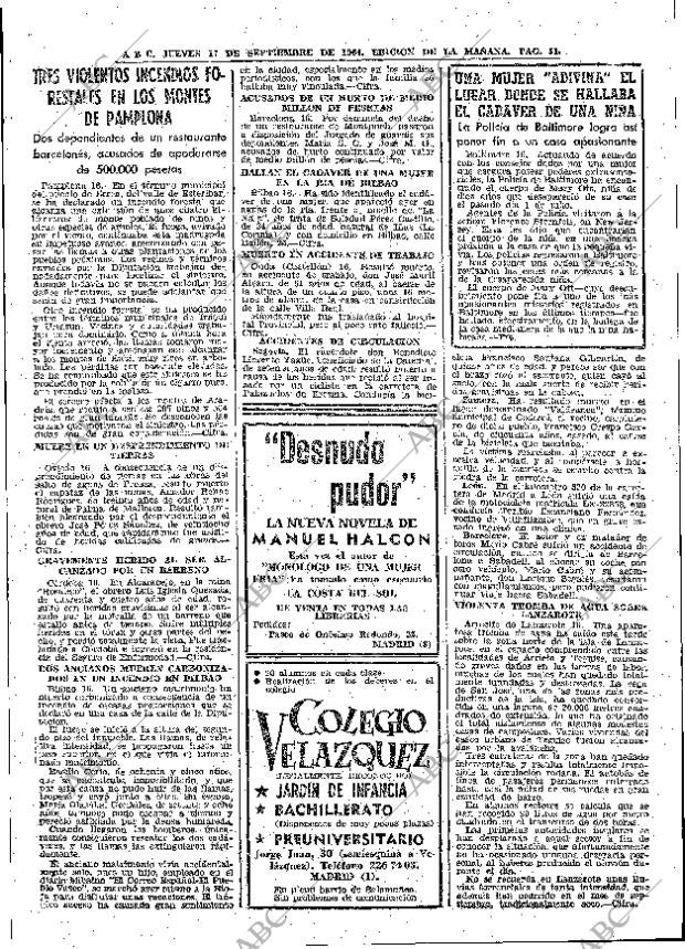 ABC MADRID 17-09-1964 página 51