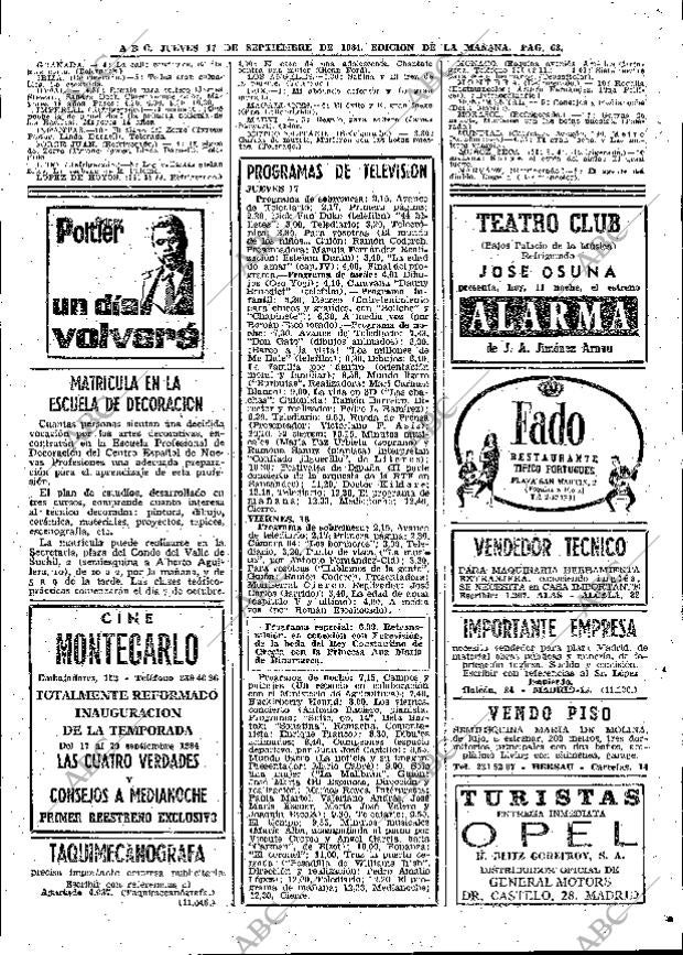ABC MADRID 17-09-1964 página 63