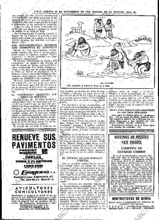 ABC MADRID 19-09-1964 página 32