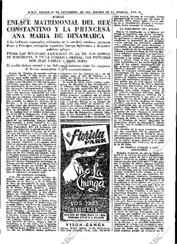 ABC MADRID 19-09-1964 página 33