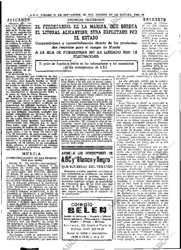 ABC MADRID 19-09-1964 página 45