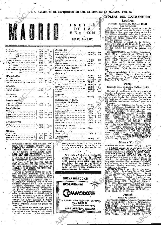 ABC MADRID 19-09-1964 página 55