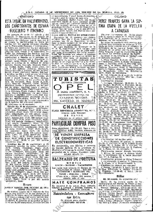 ABC MADRID 19-09-1964 página 59