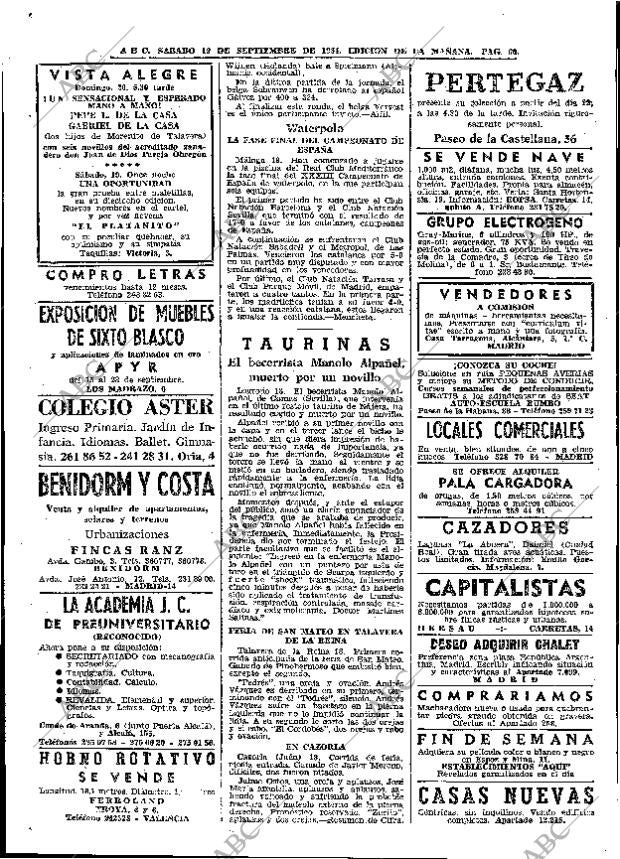 ABC MADRID 19-09-1964 página 60