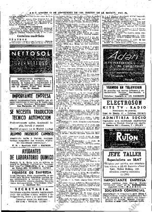 ABC MADRID 19-09-1964 página 62