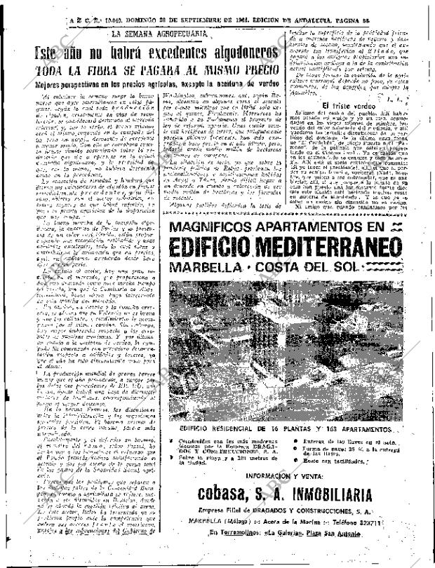 ABC SEVILLA 20-09-1964 página 55