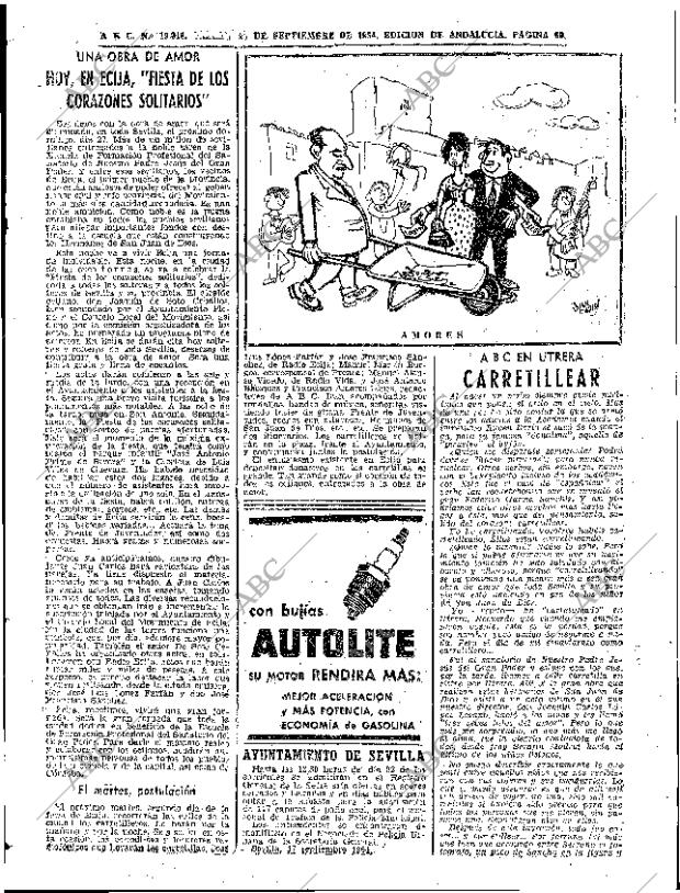 ABC SEVILLA 20-09-1964 página 69