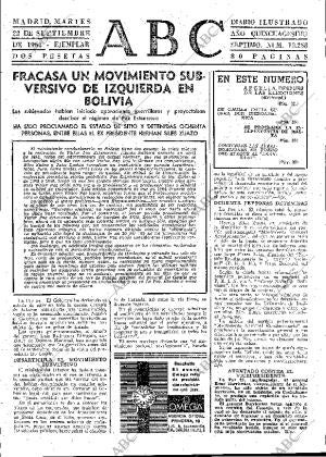 ABC MADRID 22-09-1964 página 31
