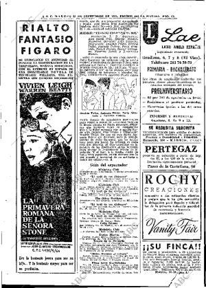 ABC MADRID 22-09-1964 página 62