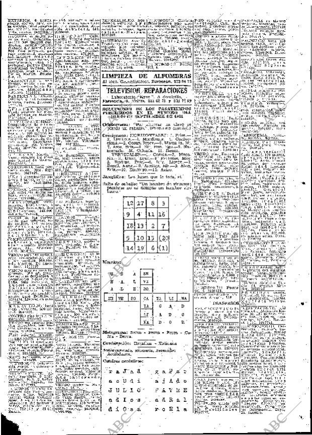 ABC MADRID 22-09-1964 página 69
