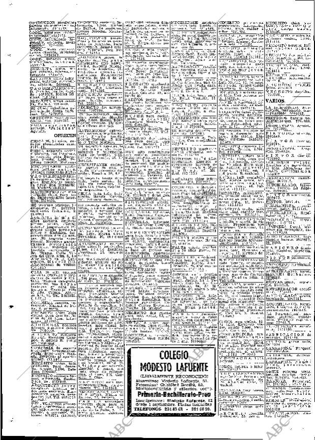 ABC MADRID 22-09-1964 página 72