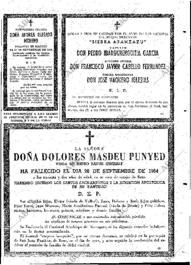 ABC MADRID 22-09-1964 página 75