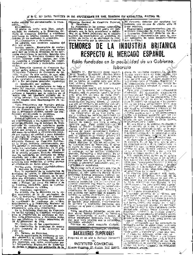 ABC SEVILLA 22-09-1964 página 32