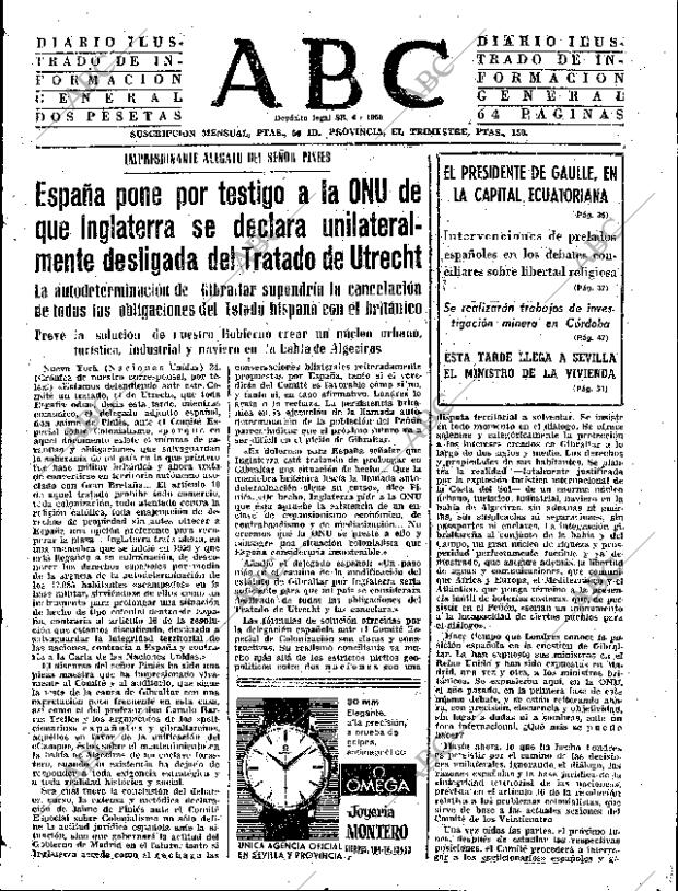 ABC SEVILLA 25-09-1964 página 31