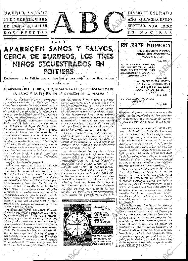 ABC MADRID 26-09-1964 página 39