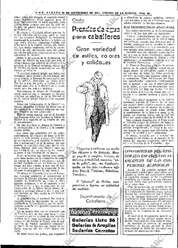 ABC MADRID 26-09-1964 página 46