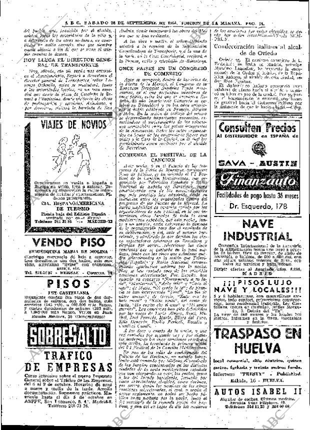 ABC MADRID 26-09-1964 página 54