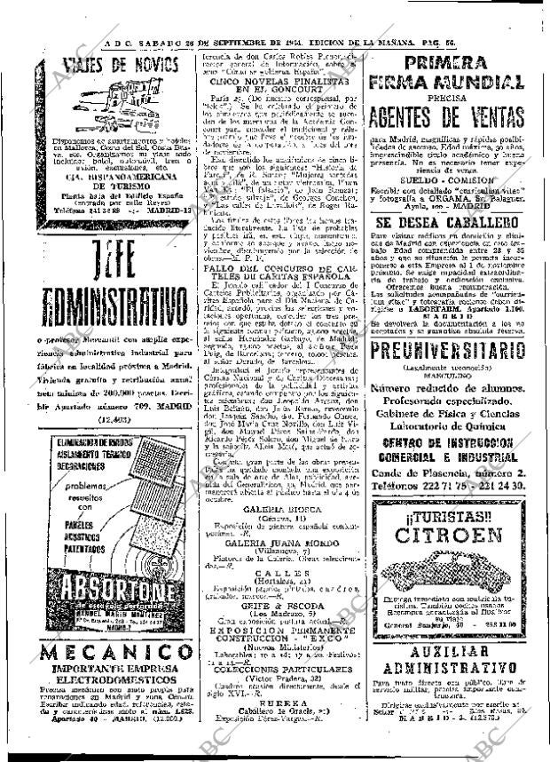 ABC MADRID 26-09-1964 página 56