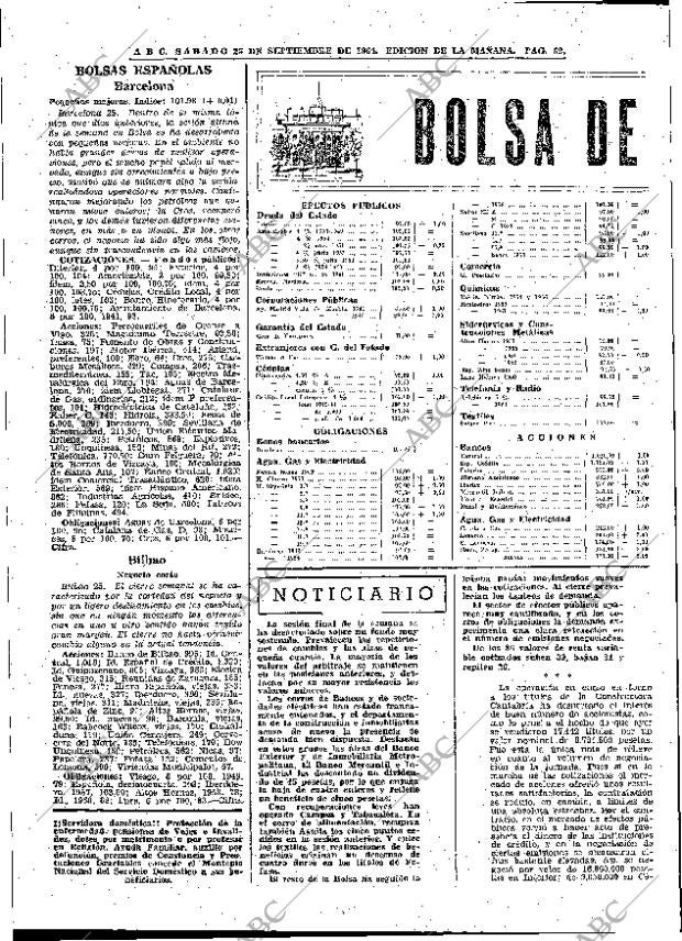 ABC MADRID 26-09-1964 página 62