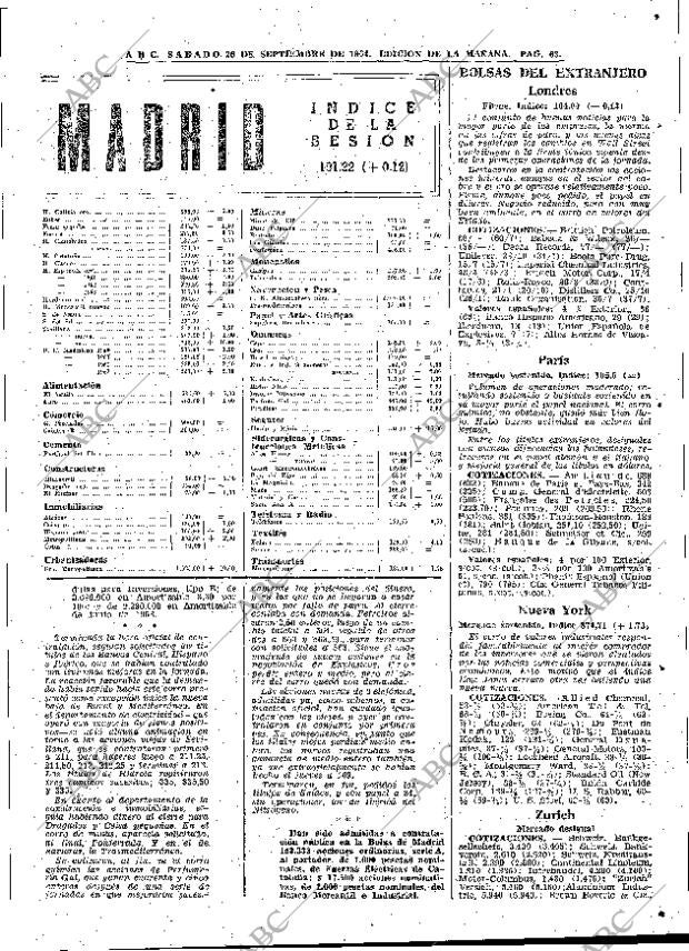 ABC MADRID 26-09-1964 página 63