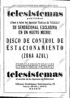 ABC MADRID 26-09-1964 página 66