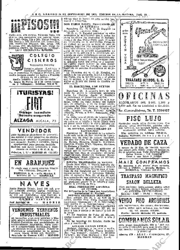 ABC MADRID 26-09-1964 página 68