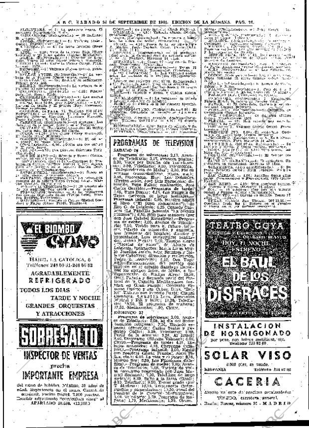 ABC MADRID 26-09-1964 página 73