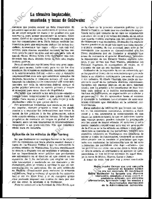 BLANCO Y NEGRO MADRID 26-09-1964 página 42