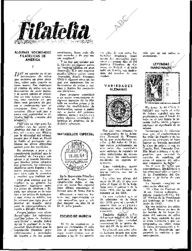 BLANCO Y NEGRO MADRID 26-09-1964 página 98