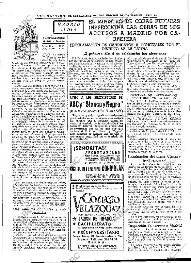 ABC MADRID 29-09-1964 página 49