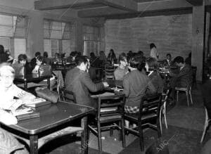 Comedor de un colegio universitario