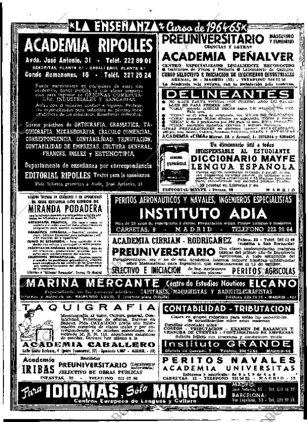 ABC MADRID 01-10-1964 página 13