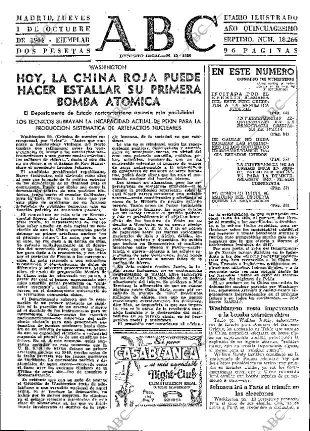 ABC MADRID 01-10-1964 página 47