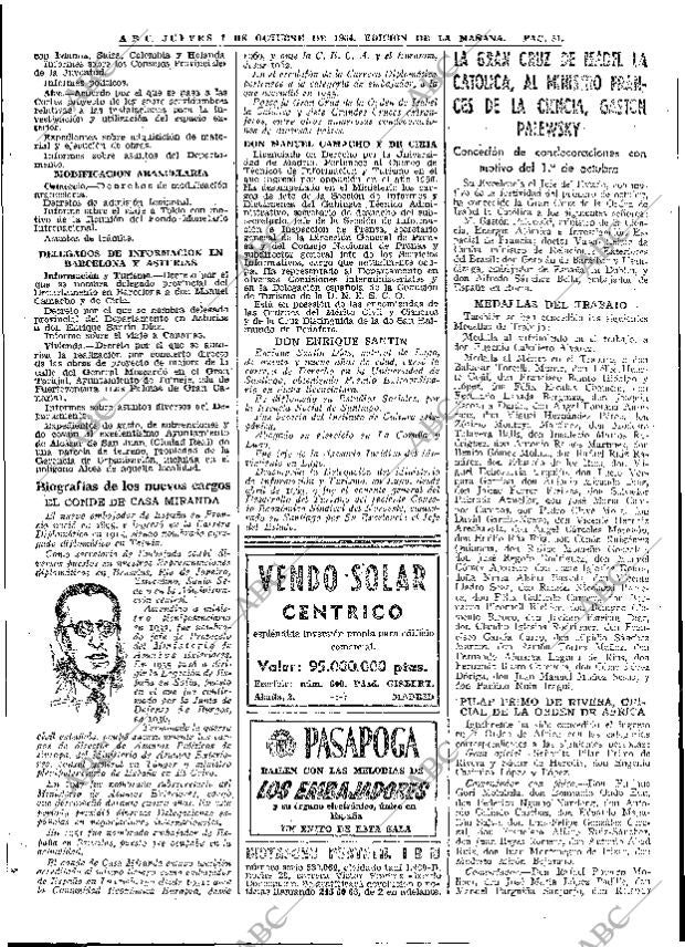 ABC MADRID 01-10-1964 página 51