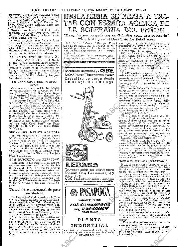 ABC MADRID 01-10-1964 página 52