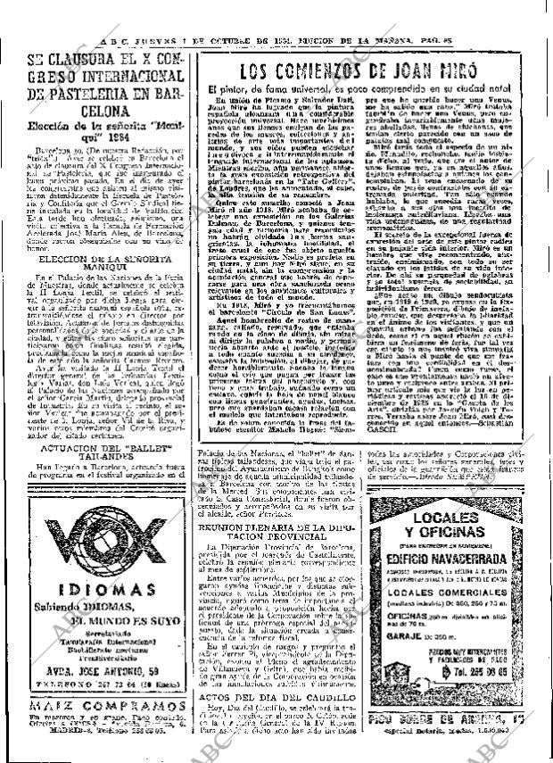 ABC MADRID 01-10-1964 página 65