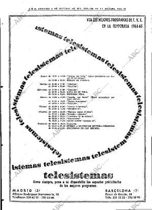 ABC MADRID 01-10-1964 página 74