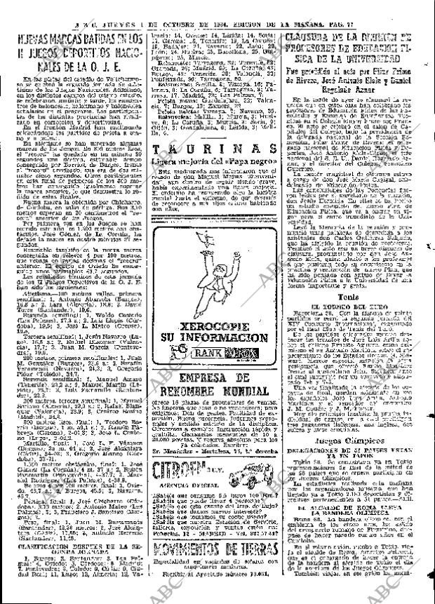 ABC MADRID 01-10-1964 página 77