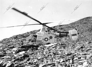 Un Dc 6 francés se estrella en el pico goterón de Sierra Nevada