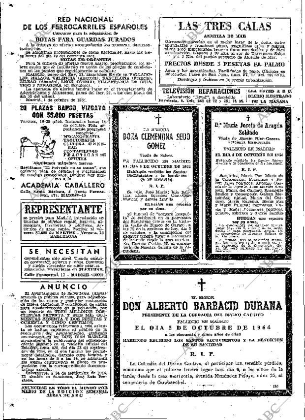 ABC MADRID 06-10-1964 página 110