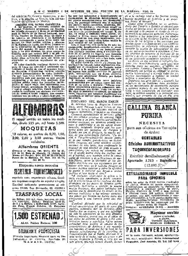 ABC MADRID 06-10-1964 página 58