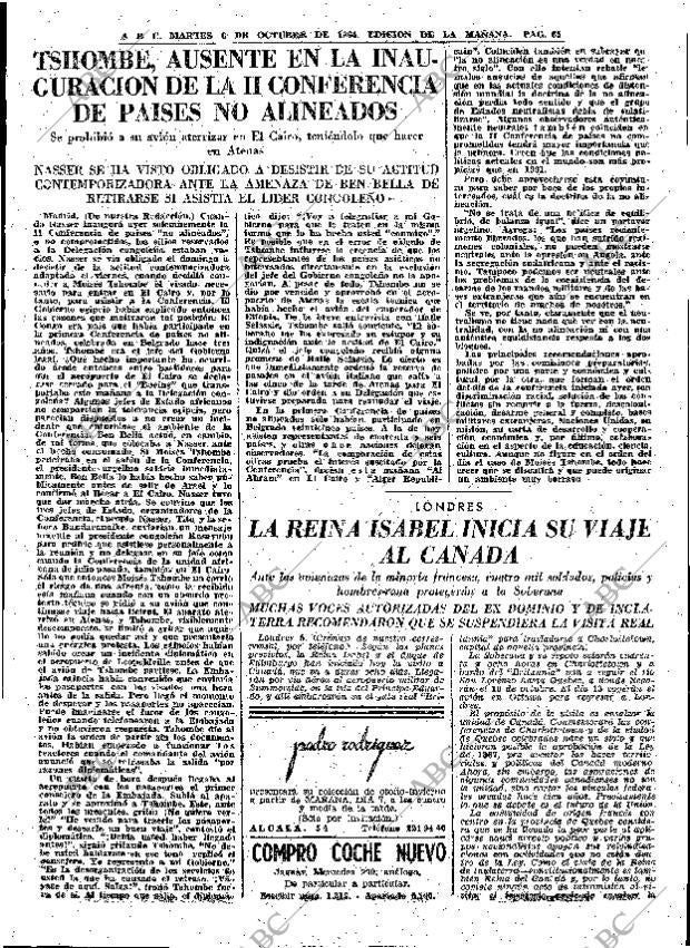 ABC MADRID 06-10-1964 página 65