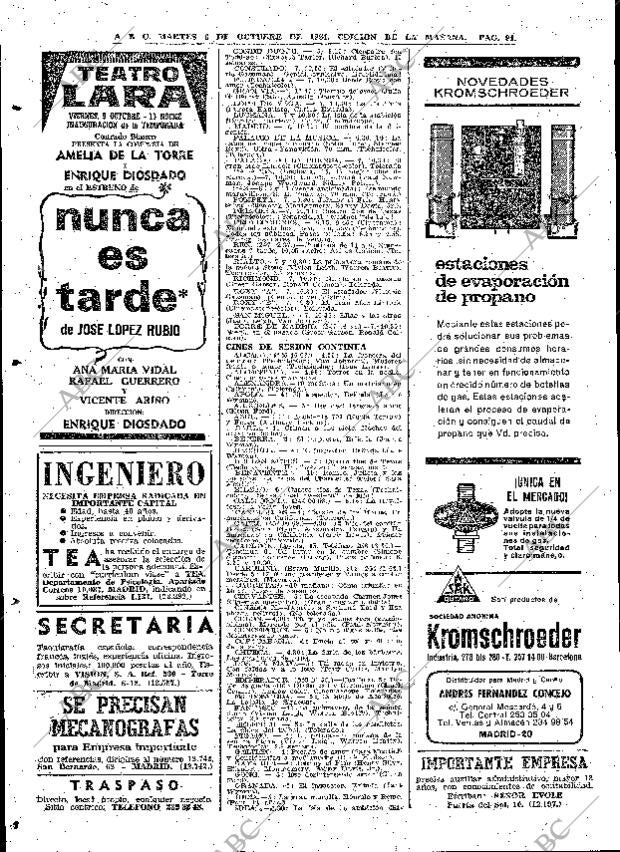 ABC MADRID 06-10-1964 página 94